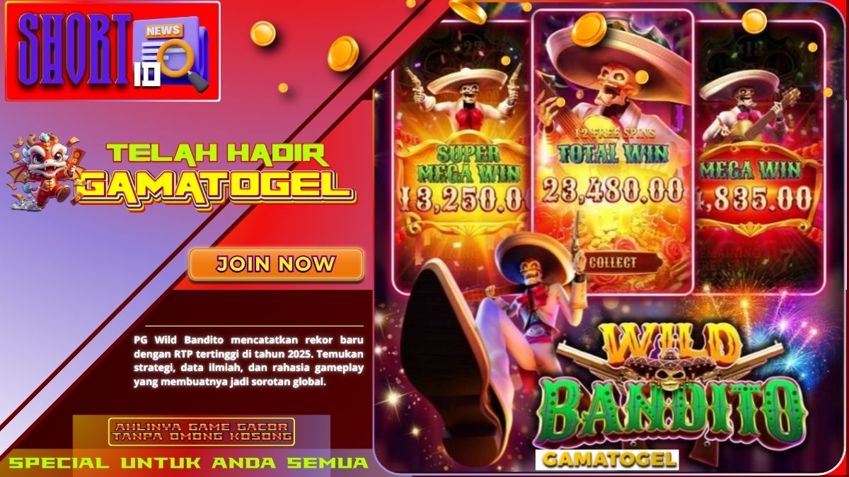 Game PG Wild Bandito Pecahkan Rekor Mutakhir RTP Tertinggi 2025